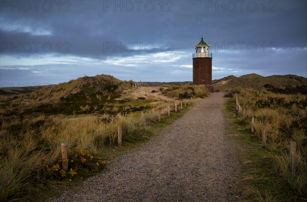 Path through the dunes to the beacon