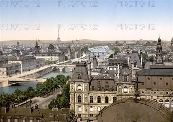 Panorama of the seven bridges