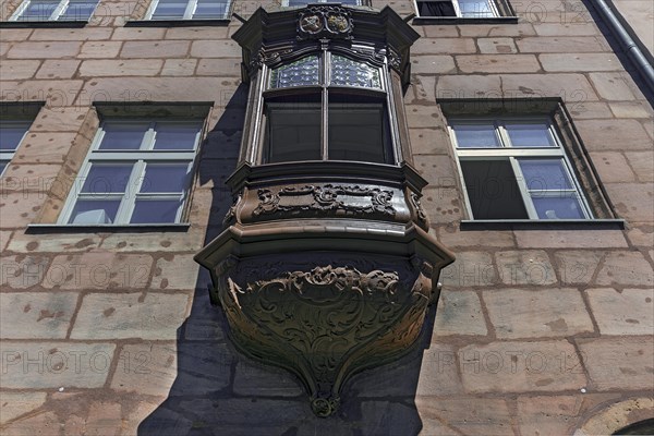 Historic choir on a residential building