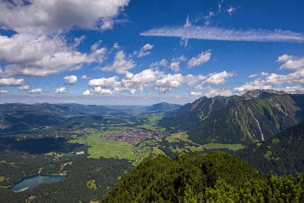 Panorama from Himmelschrofen