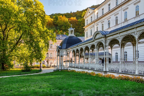 White Colonnade in autumn