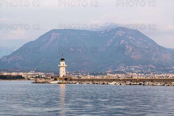 Lighthouse and Marina in Alanya