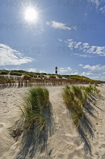 Lighthouse with blue sky