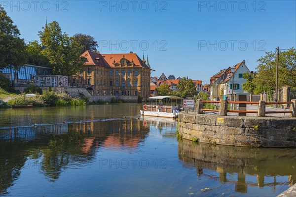 Regnitz at Kleine Residenz in Bamberg