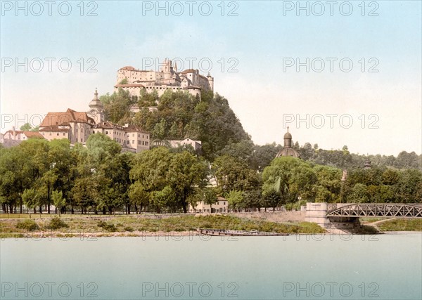 The castle Hohensalzburg of Salzburg