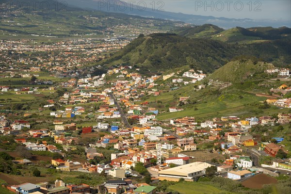 Panorama from Mirador de Jardina to San Cristobal de La Laguna