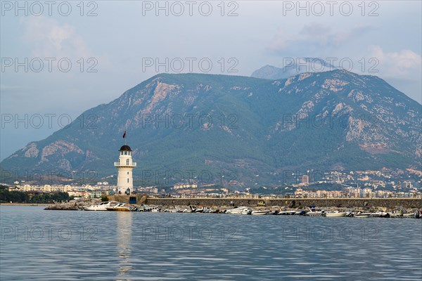 Lighthouse and Marina in Alanya