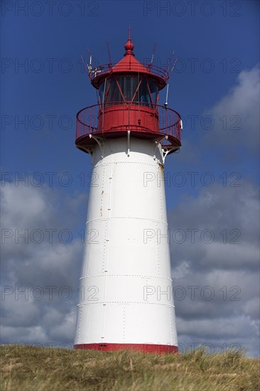 Lighthouse with blue sky at Ellenbogen