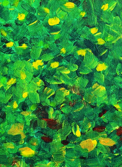Colourful painted acrylic background