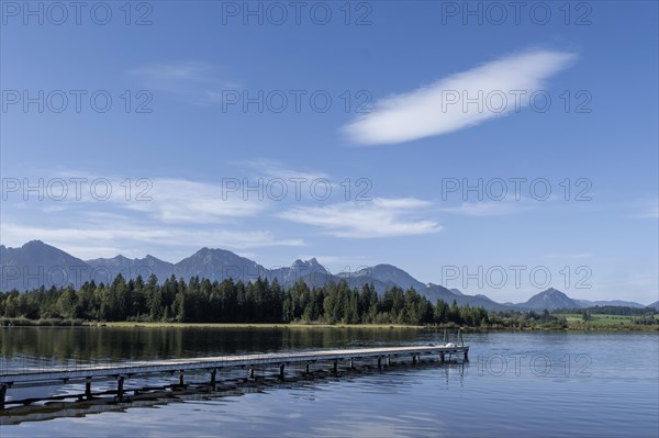 Bathing jetty at Hopfensee