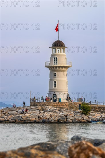 Lighthouse and Marina in Alanya