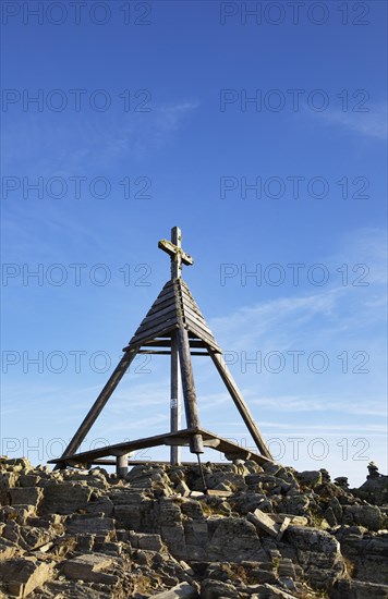 Berger Alm weather cross on the Gerlitzen