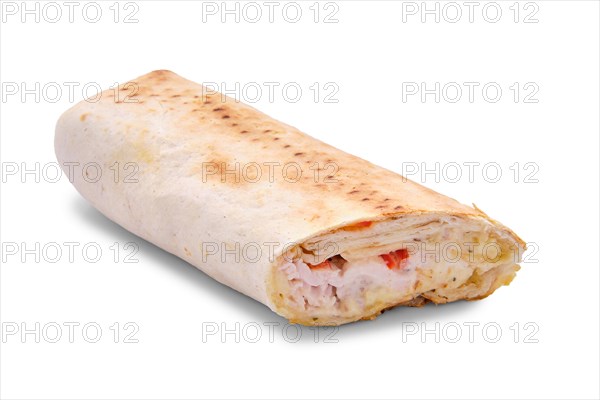 Shawarma with chicken meat
