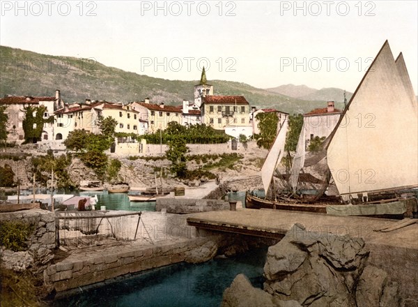 The small harbour of Abbazia