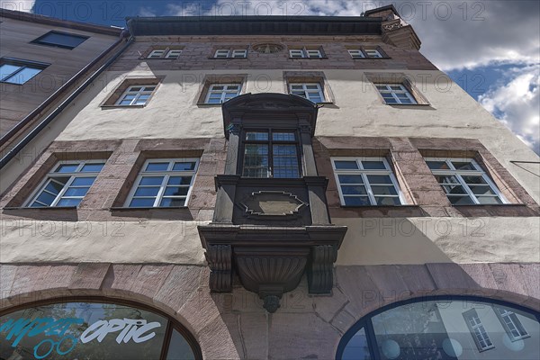 Historic choir on a residential building