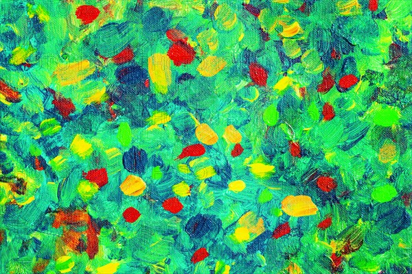 Colourful painted acrylic background
