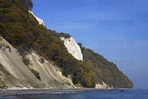 Chalk cliffs at Koenigsstuhl