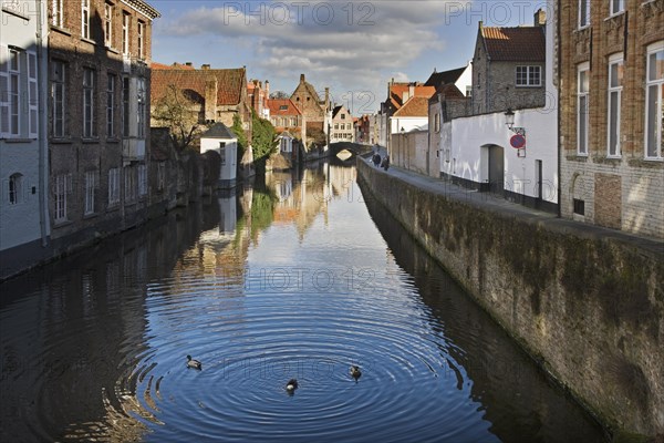The canal Goudenhandrei in Bruges