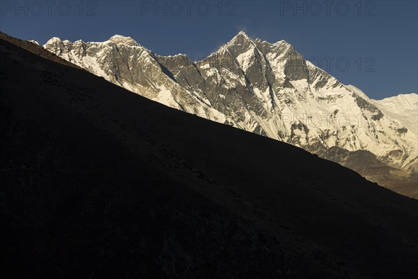 It is Lhotse in the middle of the photo