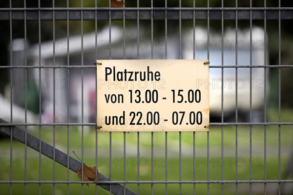 Sign Platzruhe