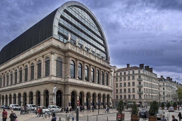 Entrance of the Opera National de Lyon