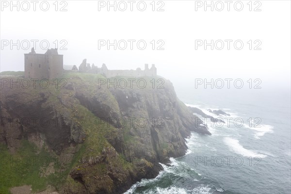 Dunnottar Castle in the mist