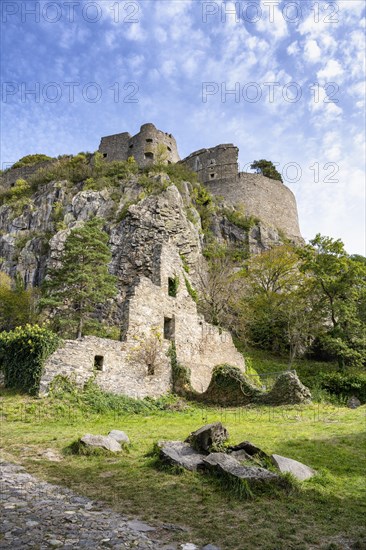 The Hohentwiel fortress ruins