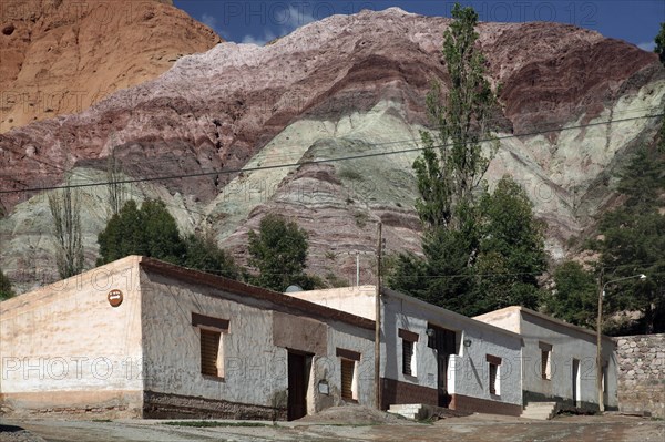 Street in the village Purmamarca