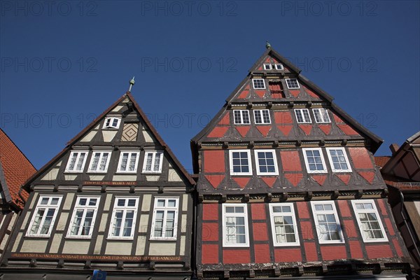 Timber-framed houses in the old town centre of Celle