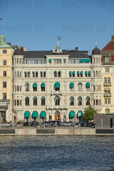 Bolinderska palatset with lettering KAK Kungliga Automobilklubben