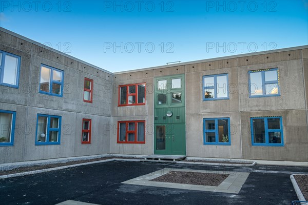 Student flats in Kungshamra in the Bergshamra residential area