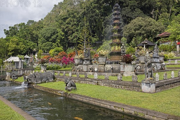 Fountain at Tirta Gangga