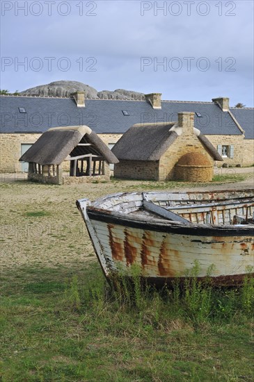 Restored fishing village of Meneham