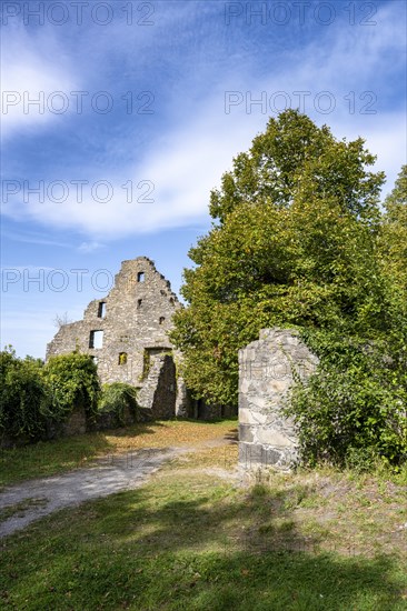 The Hohentwiel fortress ruins