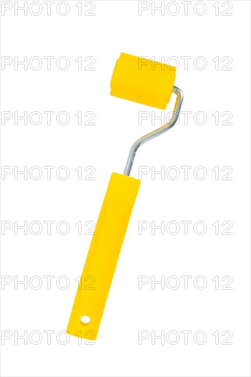 Yellow paint roller