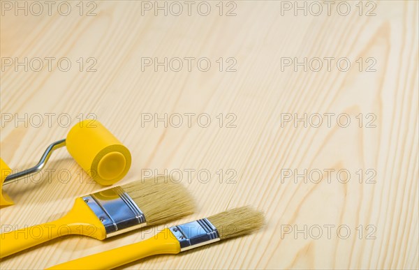 Copyspace brush and paint roller