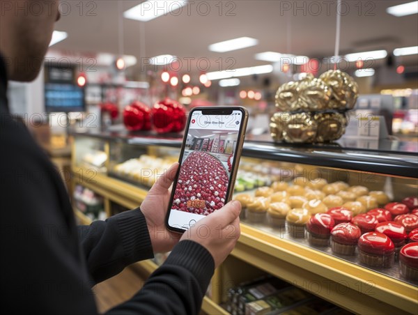 Purchasing and control with your cell phone while shopping