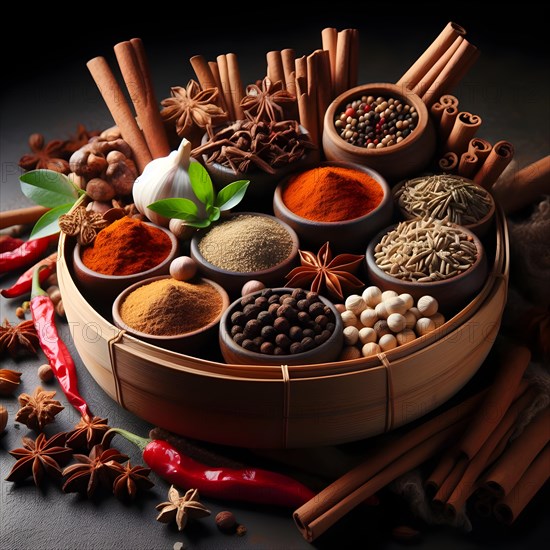 Set of spices