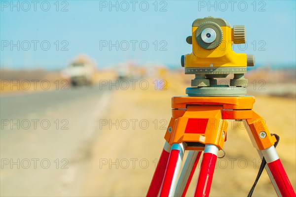 Theodolite close up