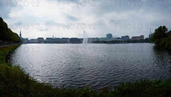 View over the Inner Alster