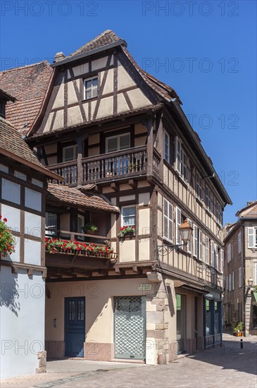 Half-timbered ensemble on Place Beffroi