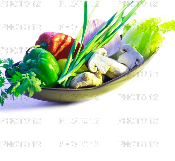 Assorted fresh vegetables