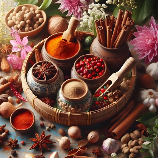 Set of spices