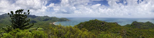 Panorama of the coast