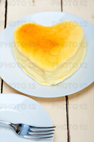 Heart shaped cheesecake ideal cake for valentine day