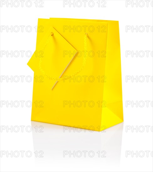Yellow paper bag insulated