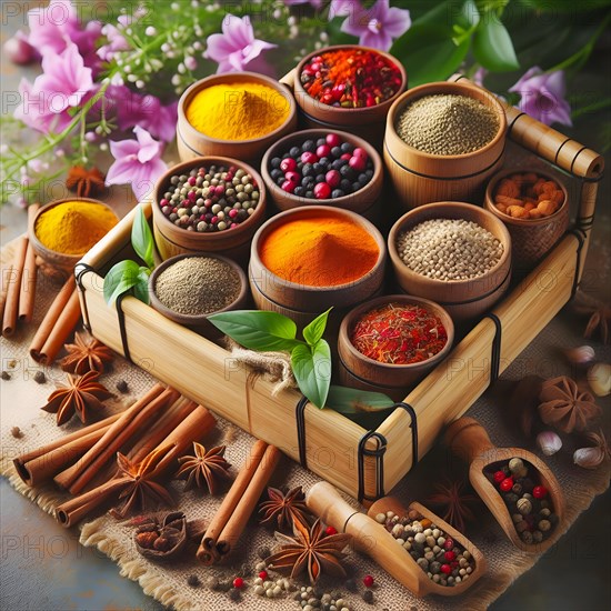 Set of spices