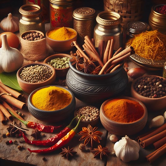 Set of spices