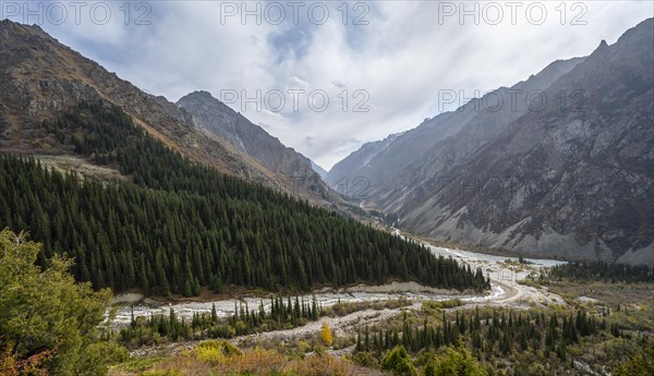 View into the Ala Archa valley