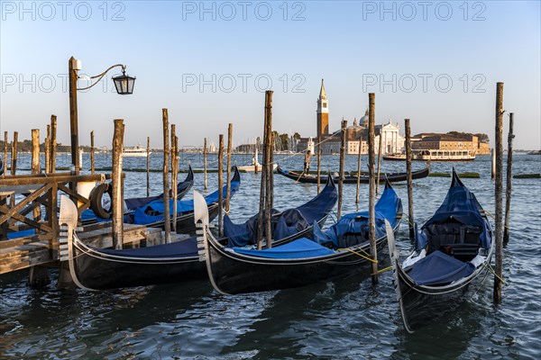 Venetian gondolas and gondoliers